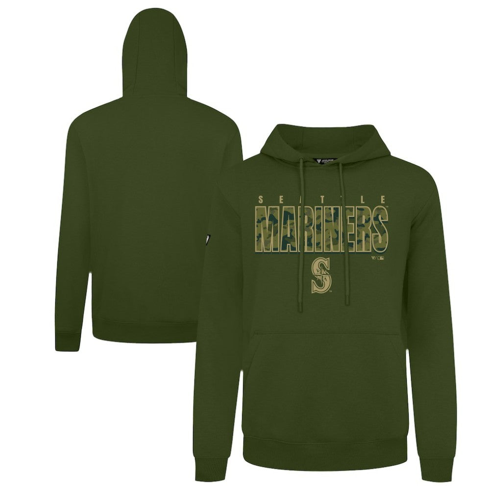 Seattle Mariners Levelwear Podium Protect Pullover Hoodie Near Me