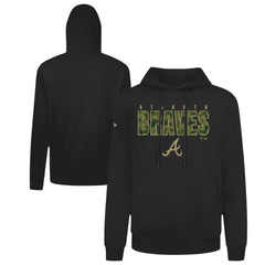 Atlanta Braves Levelwear Podium Protect Pullover Hoodie Clearance
