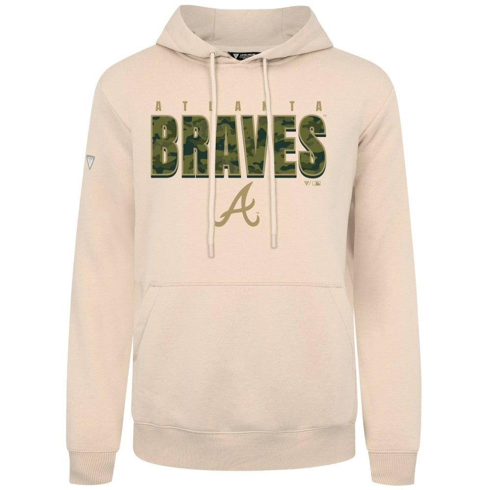 Atlanta Braves Levelwear Podium Protect Pullover Hoodie Sale