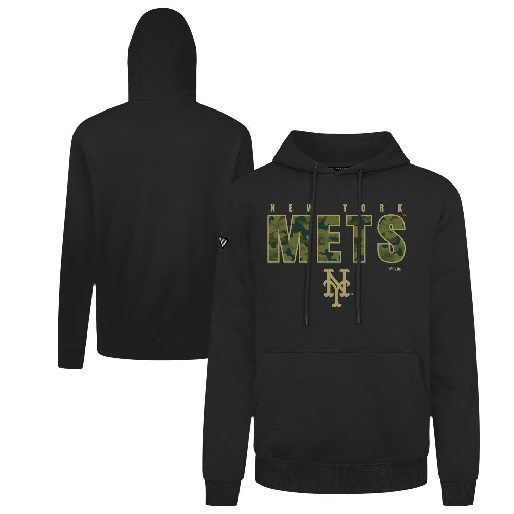 New York Mets Levelwear Podium Protect Pullover Hoodie Clearance