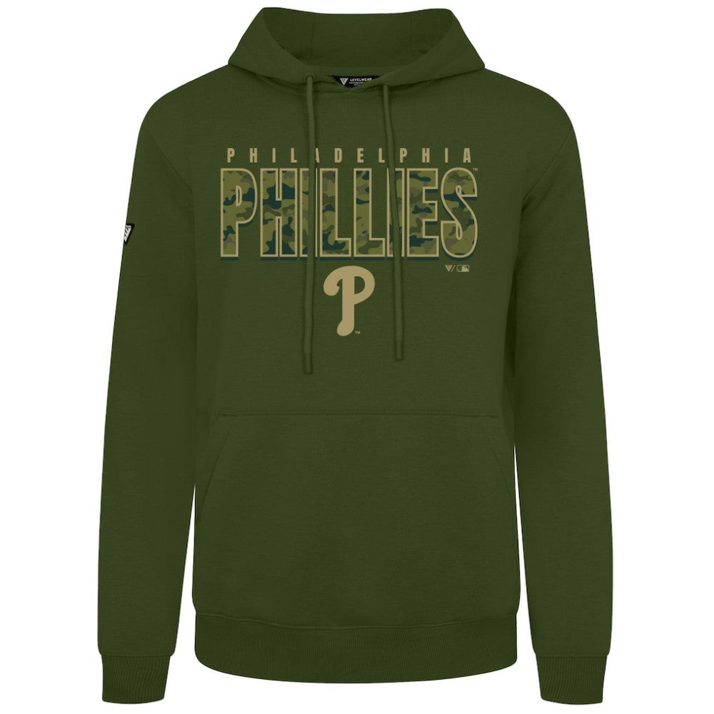 Philadelphia Phillies Levelwear Podium Protect Pullover Hoodie On Sale