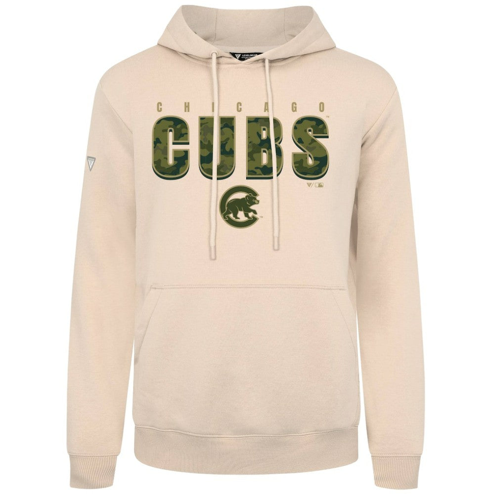 Chicago Cubs Levelwear Podium Protect Pullover Hoodie On Sale