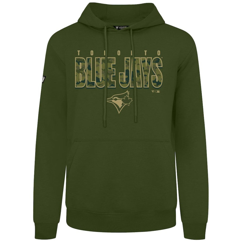 Toronto Blue Jays Levelwear Podium Protect Pullover Hoodie discount