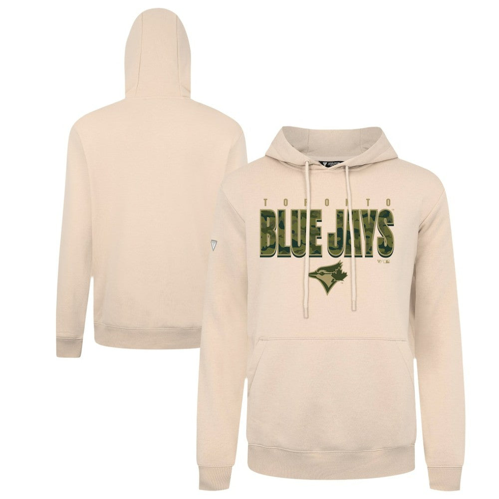 Toronto Blue Jays Levelwear Podium Protect Pullover Hoodie On Sale