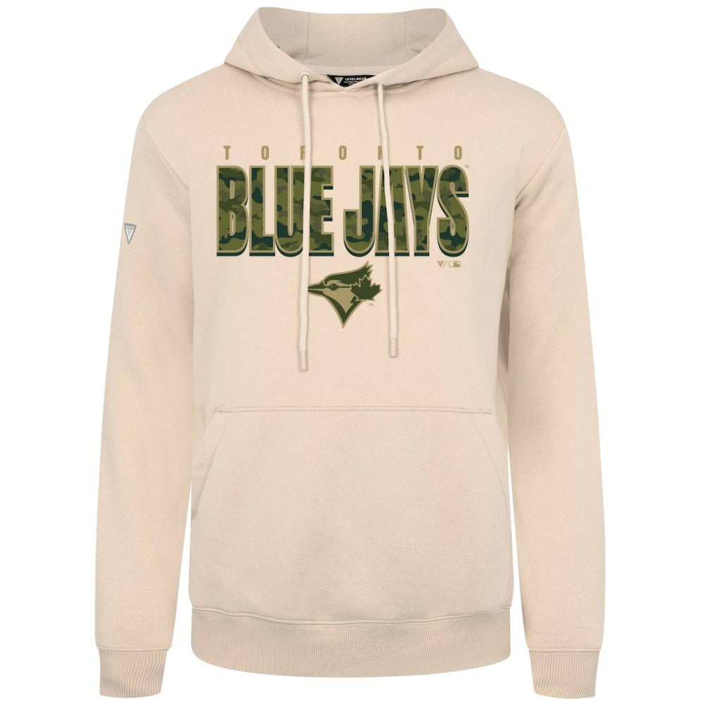 Toronto Blue Jays Levelwear Podium Protect Pullover Hoodie On Sale