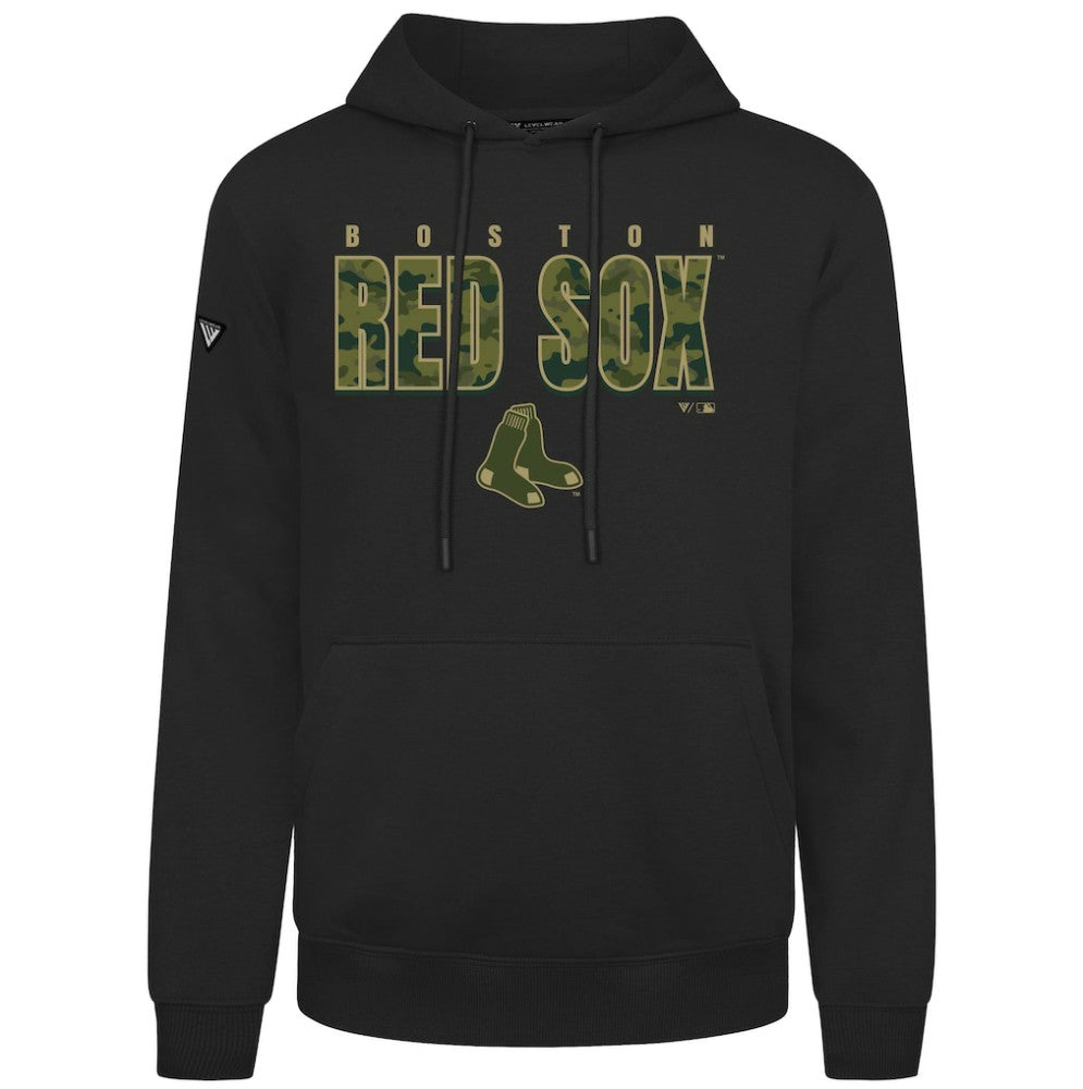 Boston Red Sox Levelwear Podium Protect Pullover Hoodie Online