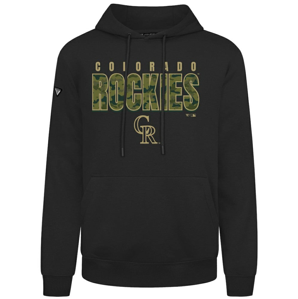 Colorado Rockies Levelwear Podium Protect Pullover Hoodie discount