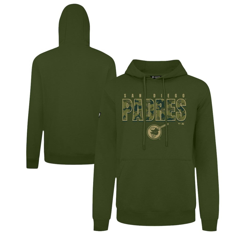 San Diego Padres Levelwear Podium Protect Pullover Hoodie Near Me