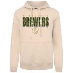 Milwaukee Brewers Levelwear Podium Protect Pullover Hoodie On Sale