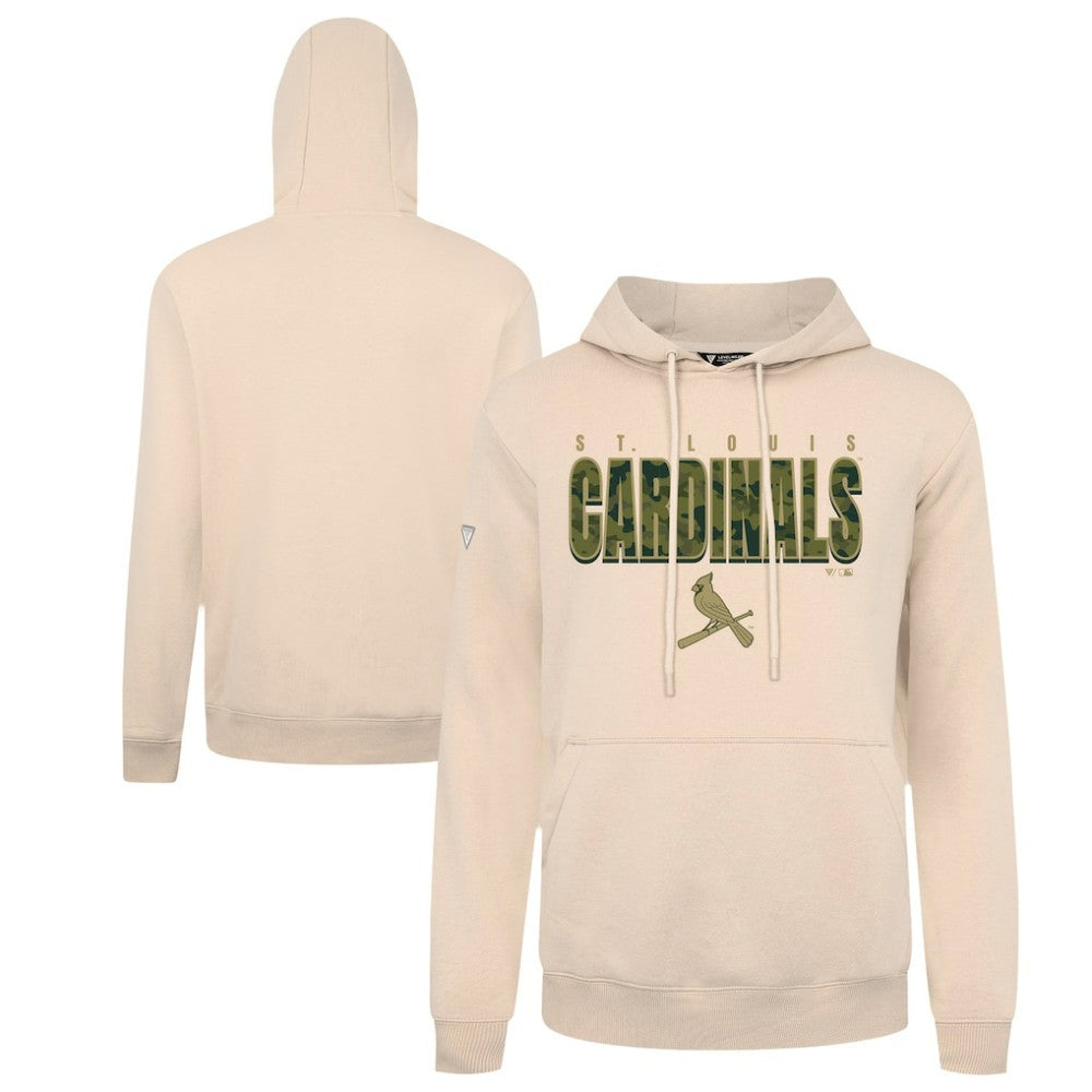 St. Louis Cardinals Levelwear Podium Protect Pullover Hoodie Lifestyle