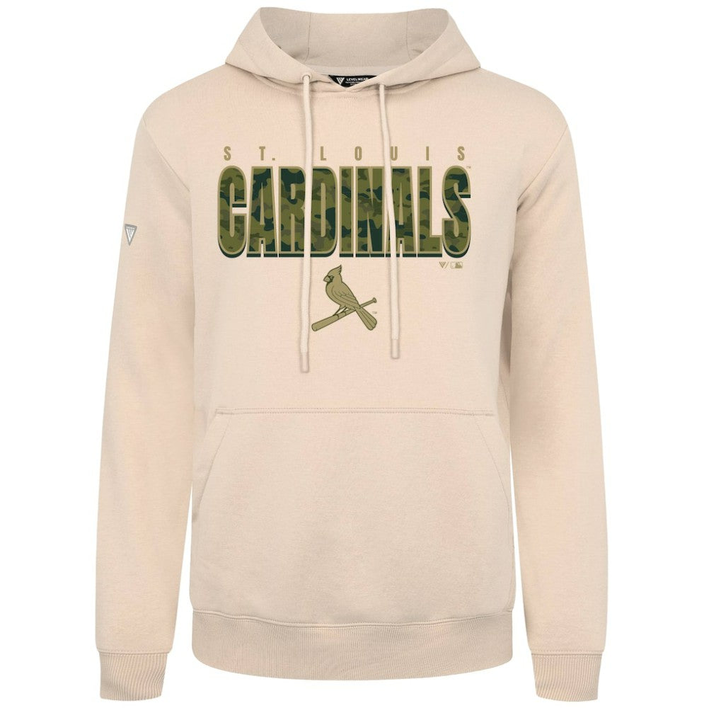 St. Louis Cardinals Levelwear Podium Protect Pullover Hoodie Lifestyle
