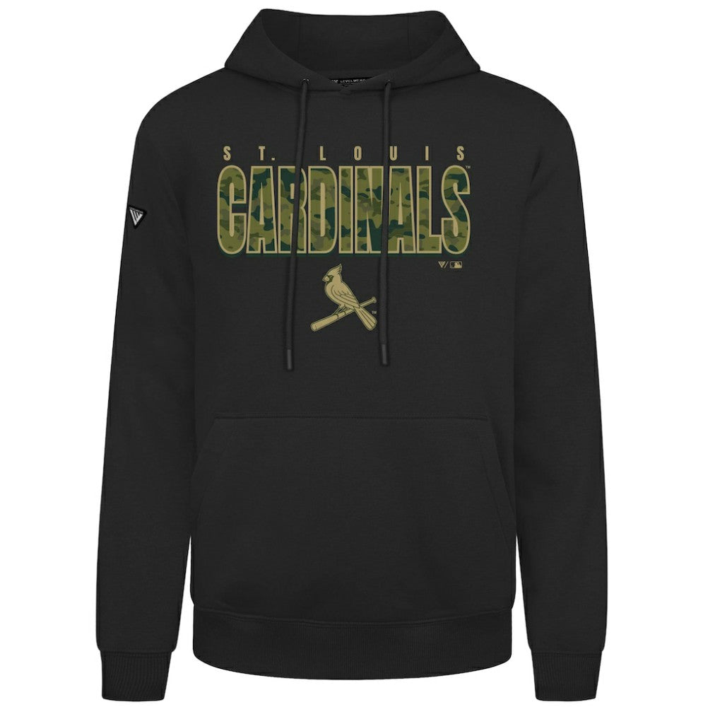 St. Louis Cardinals Levelwear Podium Protect Pullover Hoodie On Sale