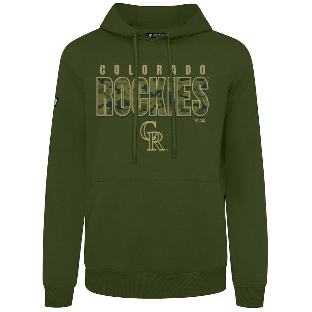 Colorado Rockies Levelwear Podium Protect Pullover Hoodie discount