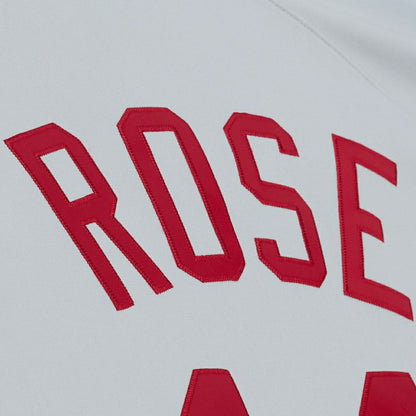Pete Rose Cincinnati Reds Mitchell & Ness 1976 Authentic Jersey - Gray | MLB Jerseys