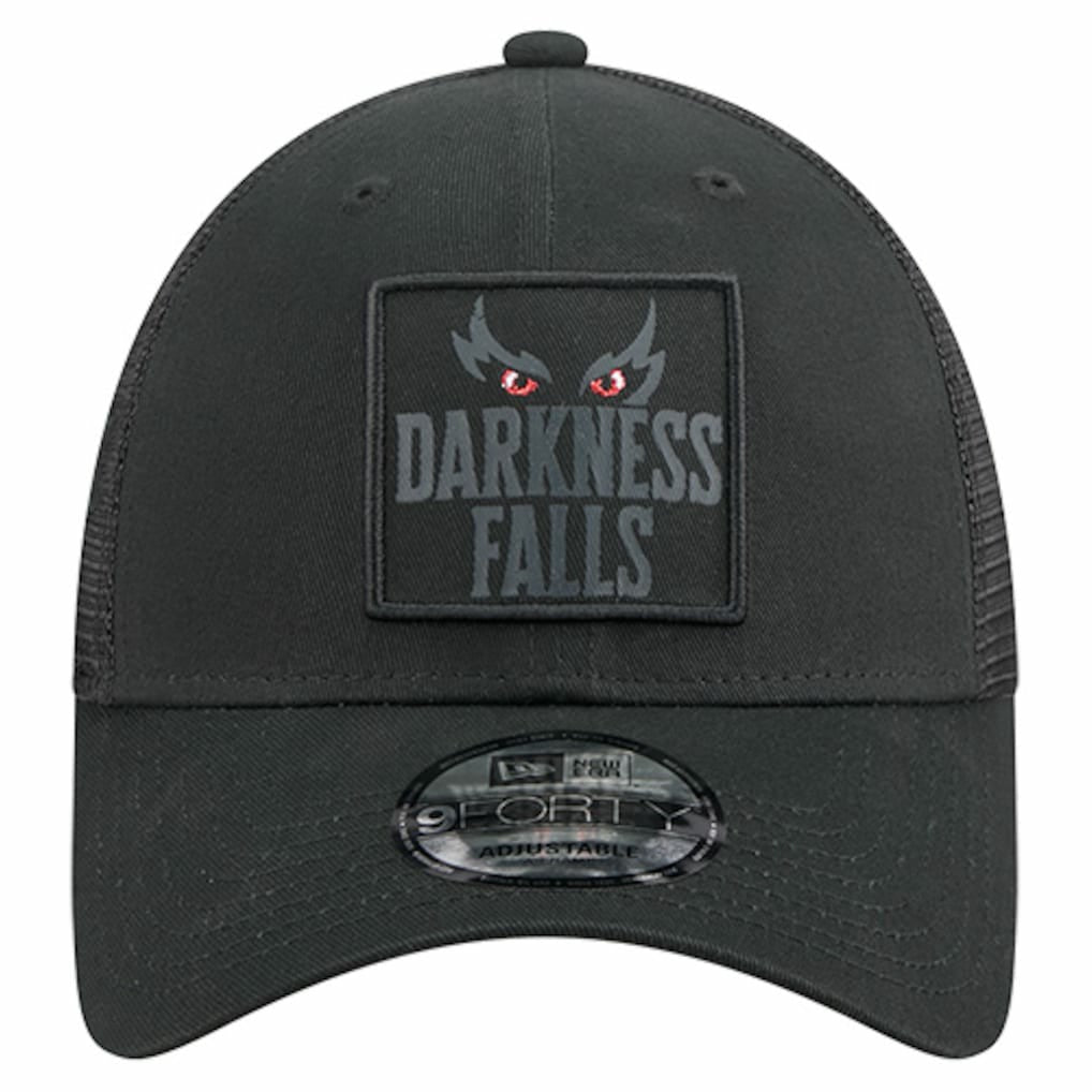 Baltimore Ravens New Era Darkness Falls 9FORTY Adjustable Hat Black - NFL