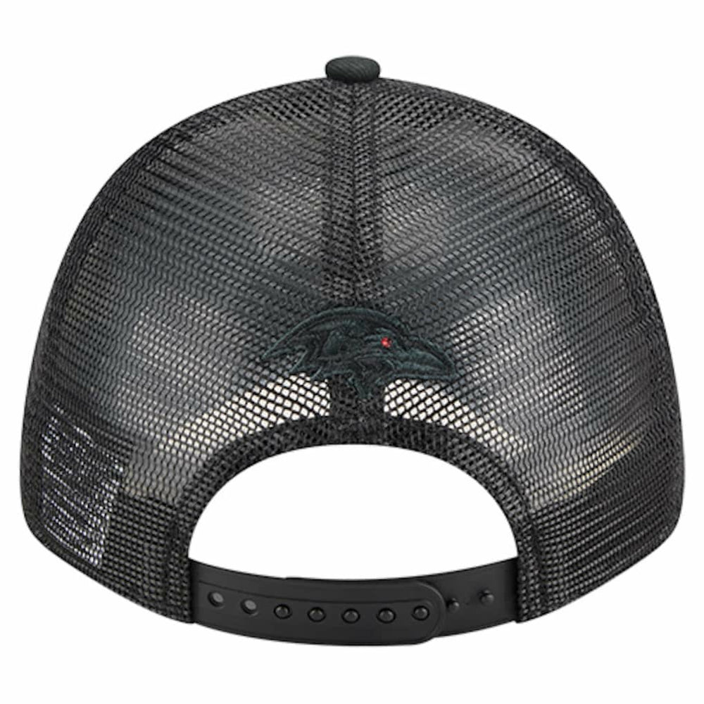 Baltimore Ravens New Era Darkness Falls 9FORTY Adjustable Hat Black - NFL