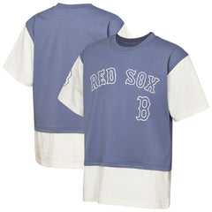 Boston Red Sox Outerstuff Youth Ultimate Pastels Premium Double Run T-Shirt On Sale