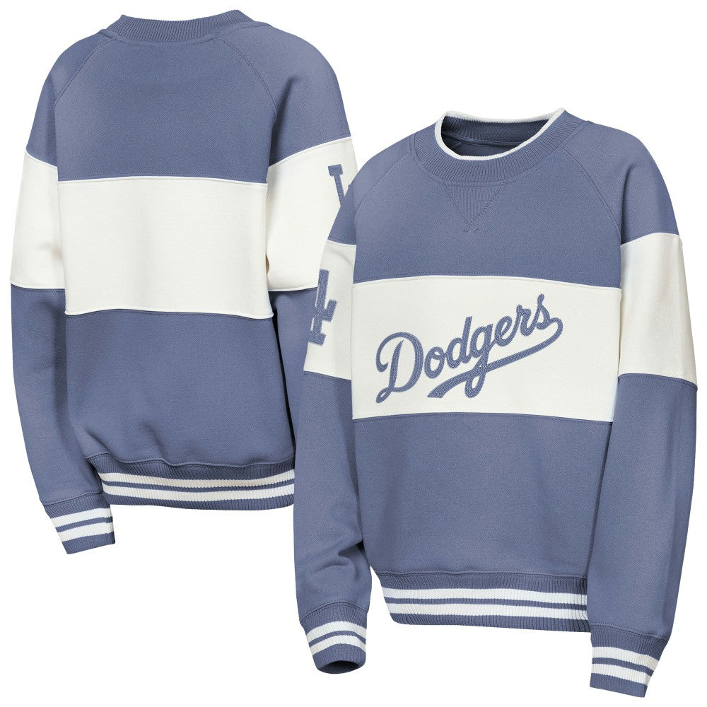 Los Angeles Dodgers Outerstuff Youth Ultimate Pastels On Base Sweatshirt for sale