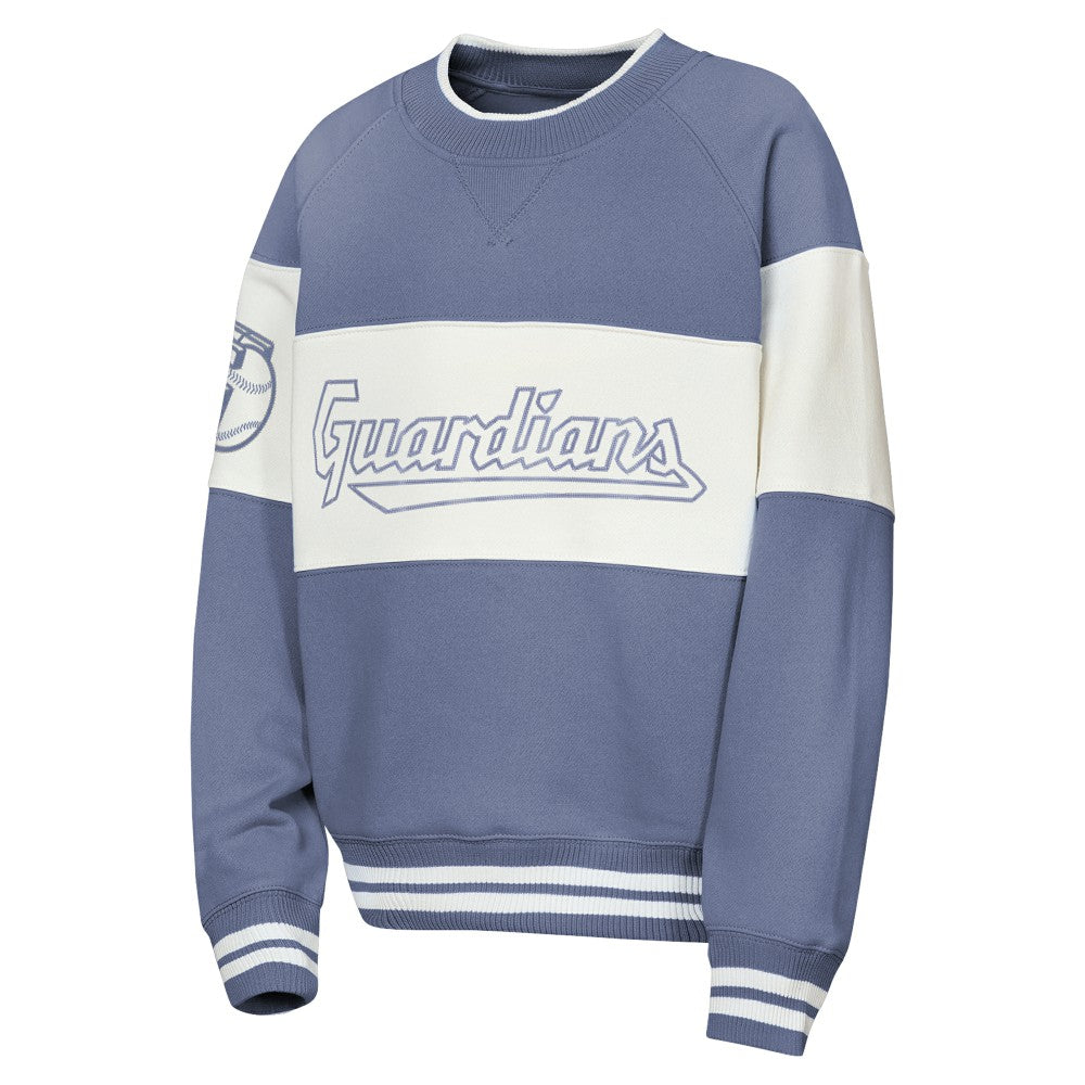 Cleveland Guardians Outerstuff Youth Ultimate Pastels On Base Sweatshirt On Sale