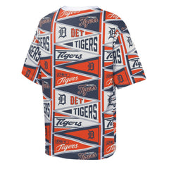 Detroit Tigers Outerstuff Youth All-Over Pennant T-Shirt Clearance