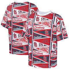 St. Louis Cardinals Outerstuff Youth All-Over Pennant T-Shirt Online