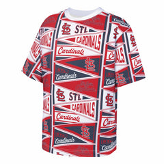 St. Louis Cardinals Outerstuff Youth All-Over Pennant T-Shirt Online