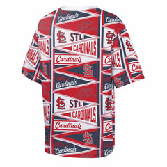 St. Louis Cardinals Outerstuff Youth All-Over Pennant T-Shirt Online