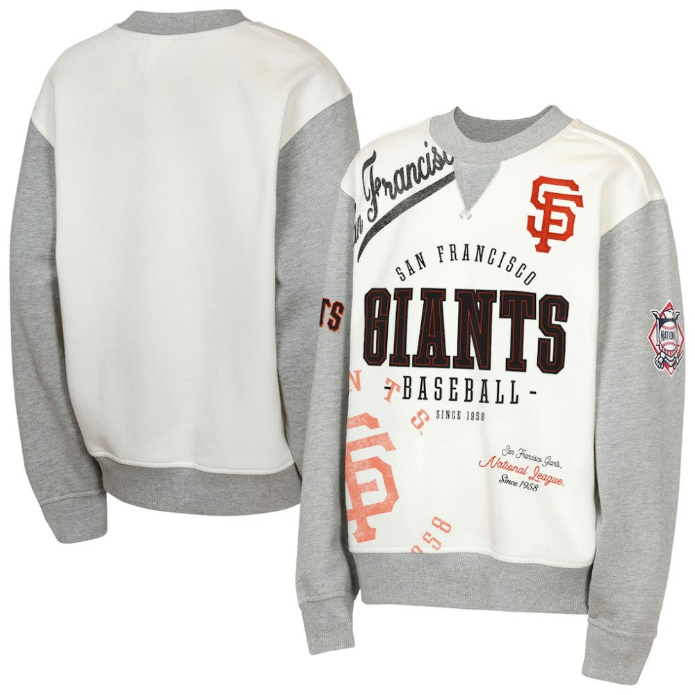 San Francisco Giants Outerstuff Youth Big League Power Hit Fleece Sweatshirt Clearance