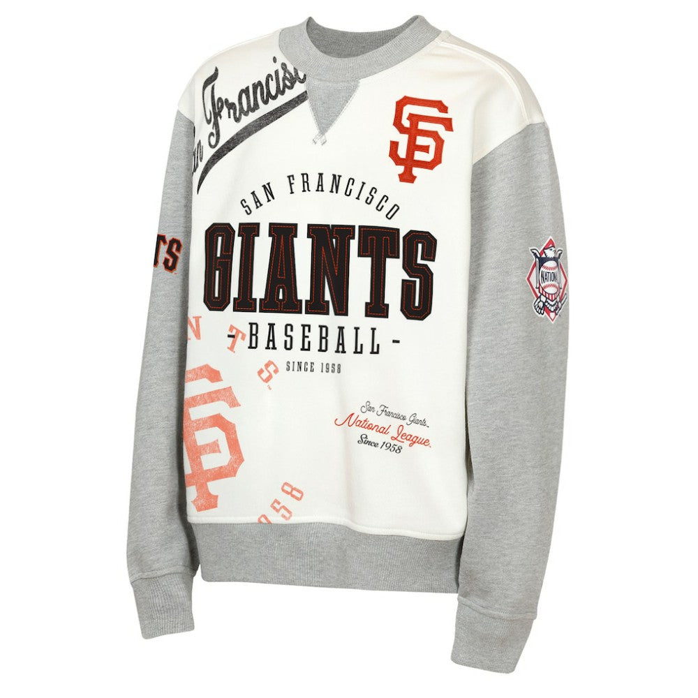 San Francisco Giants Outerstuff Youth Big League Power Hit Fleece Sweatshirt Clearance