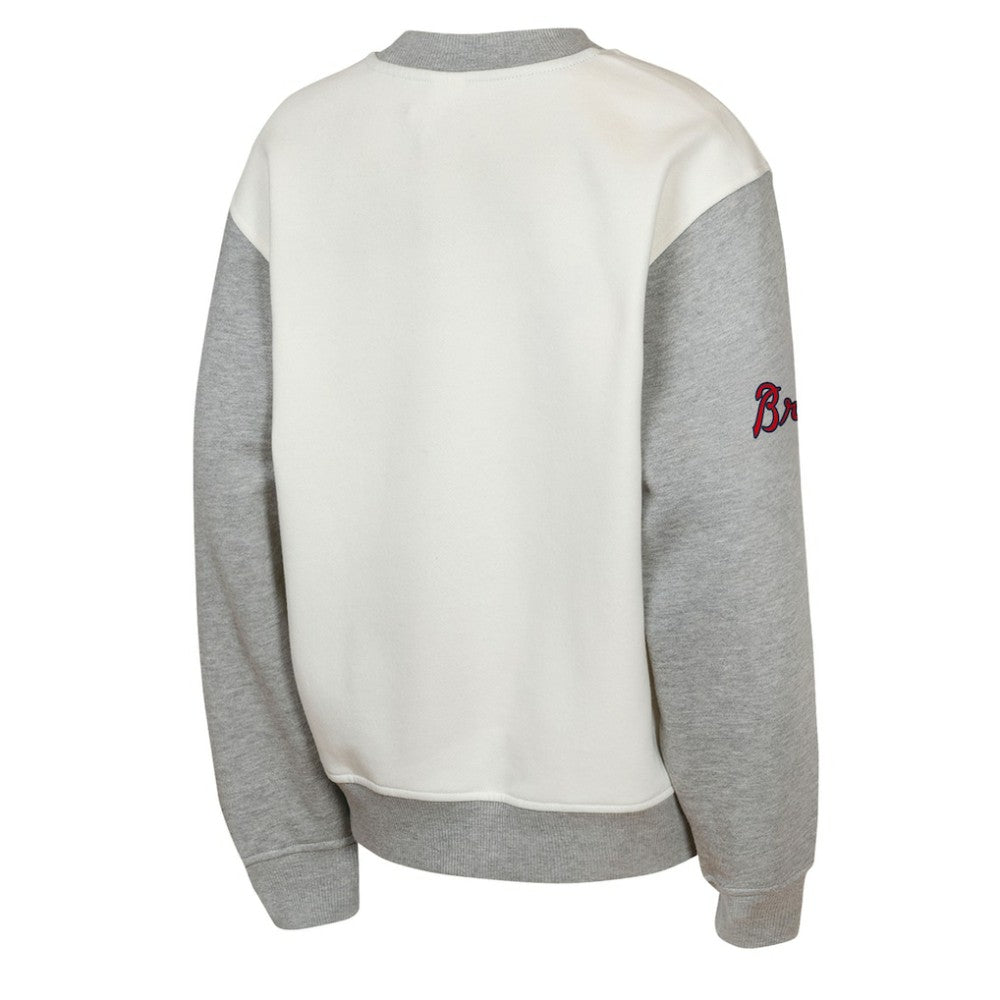 Atlanta Braves Outerstuff Youth Big League Power Hit Fleece Sweatshirt Near Me