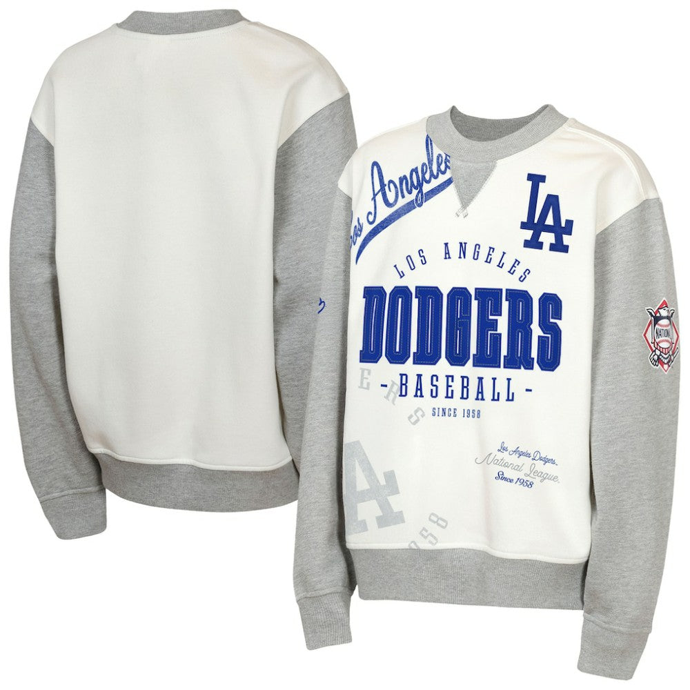 Los Angeles Dodgers Outerstuff Youth Big League Power Hit Fleece Sweatshirt Lifestyle
