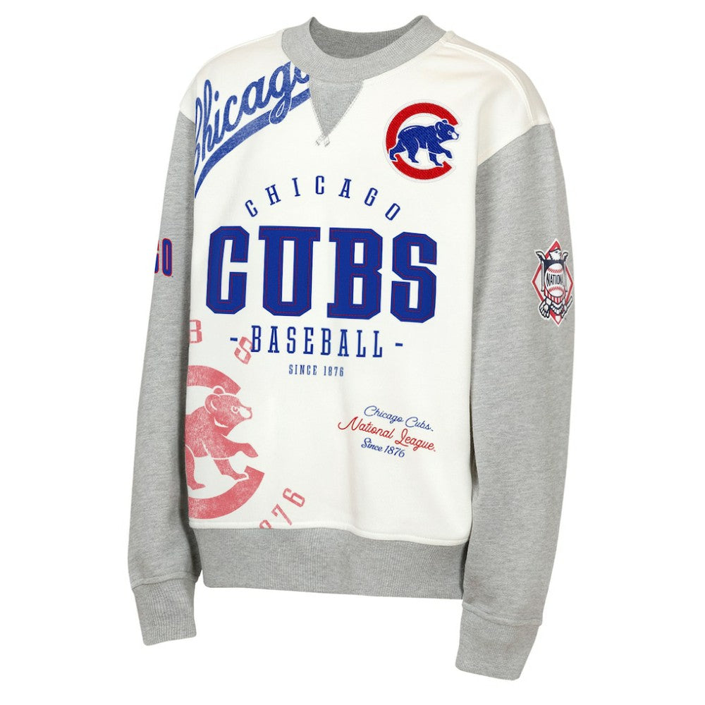 Chicago Cubs Outerstuff Youth Big League Power Hit Fleece Sweatshirt Clearance