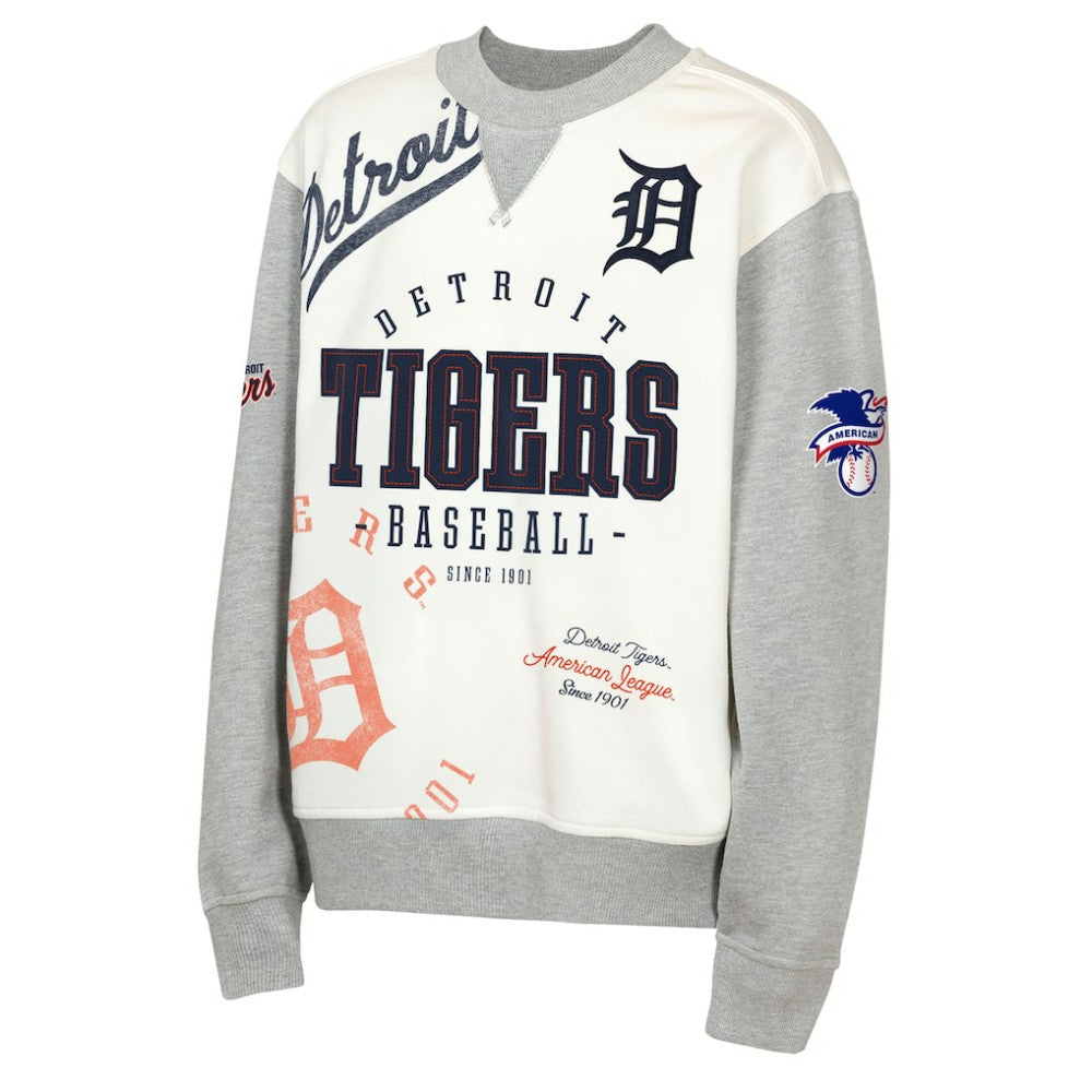 Detroit Tigers Outerstuff Youth Big League Power Hit Fleece Sweatshirt Lifestyle