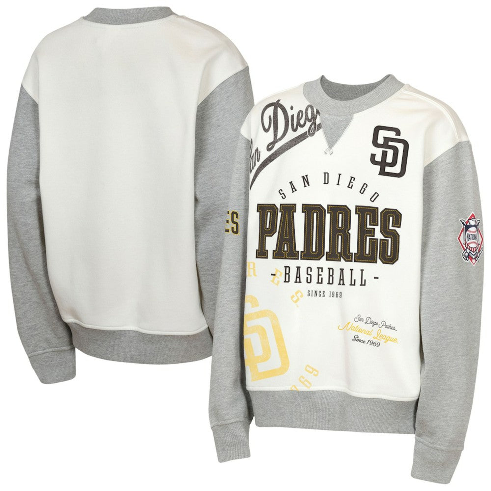 San Diego Padres Outerstuff Youth Big League Power Hit Fleece Sweatshirt Sale