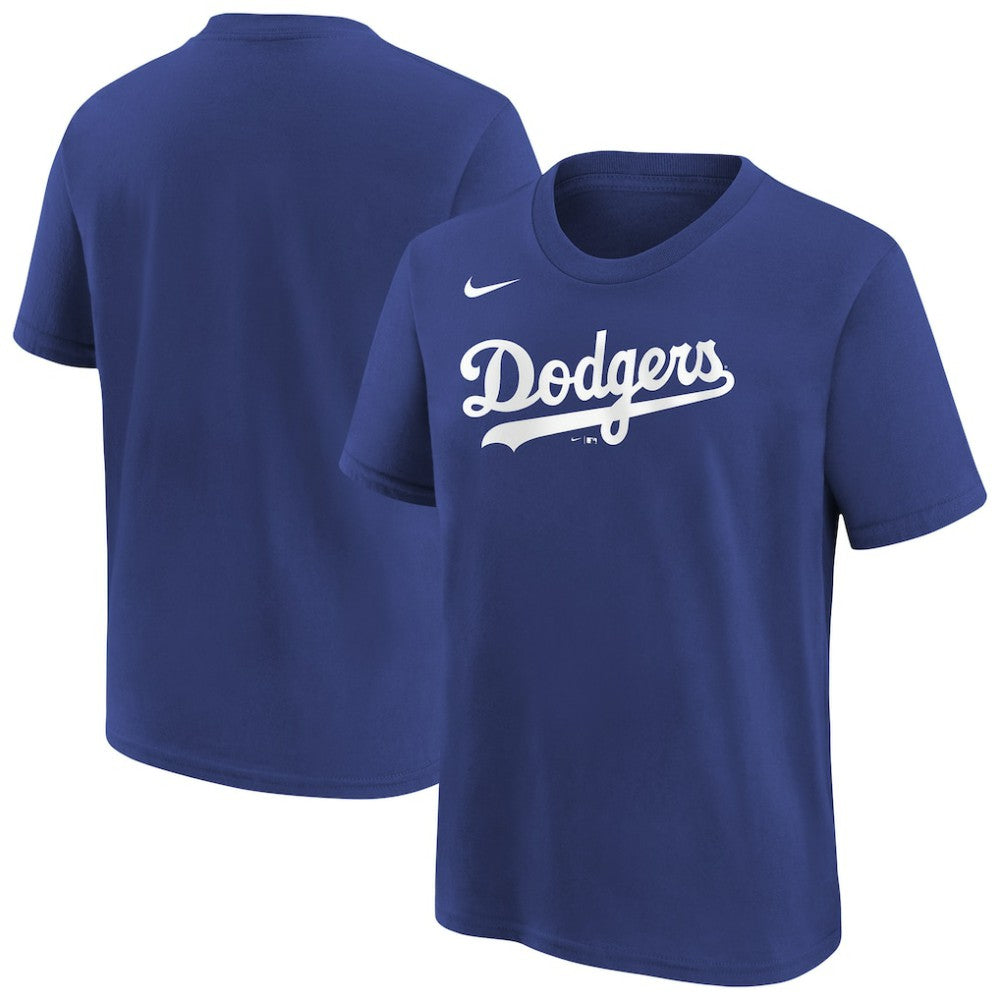 Los Angeles Dodgers Nike Youth Wordmark T-Shirt for sale