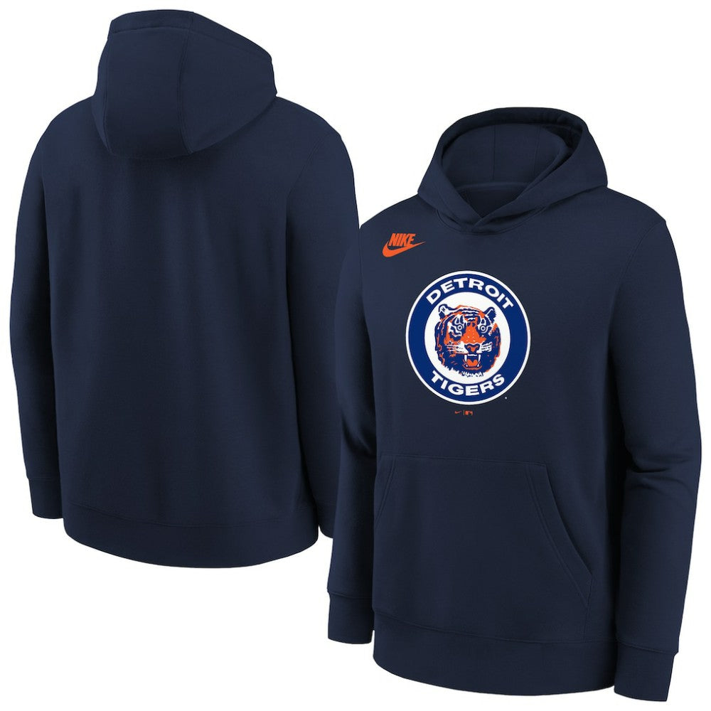 Detroit Tigers Nike Youth Club Fleece Hoodie Lifestyle