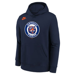 Detroit Tigers Nike Youth Club Fleece Hoodie Lifestyle