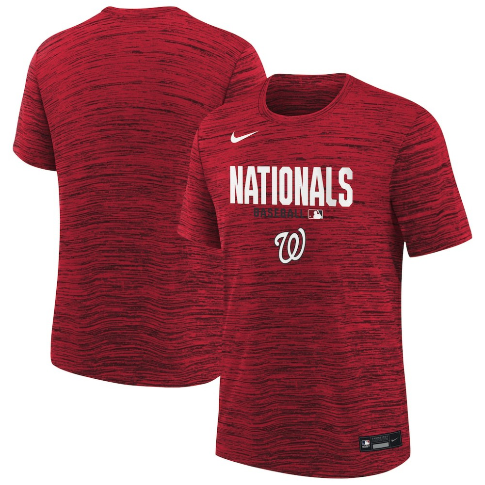 Washington Nationals Nike Youth Authentic Collection Velocity Dri-FIT T-Shirt discount
