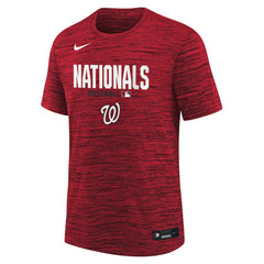 Washington Nationals Nike Youth Authentic Collection Velocity Dri-FIT T-Shirt discount