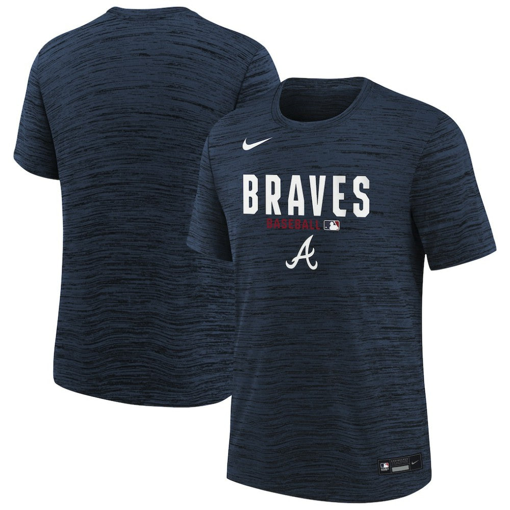 Atlanta Braves Nike Youth Authentic Collection Velocity Dri-FIT T-Shirt Sale