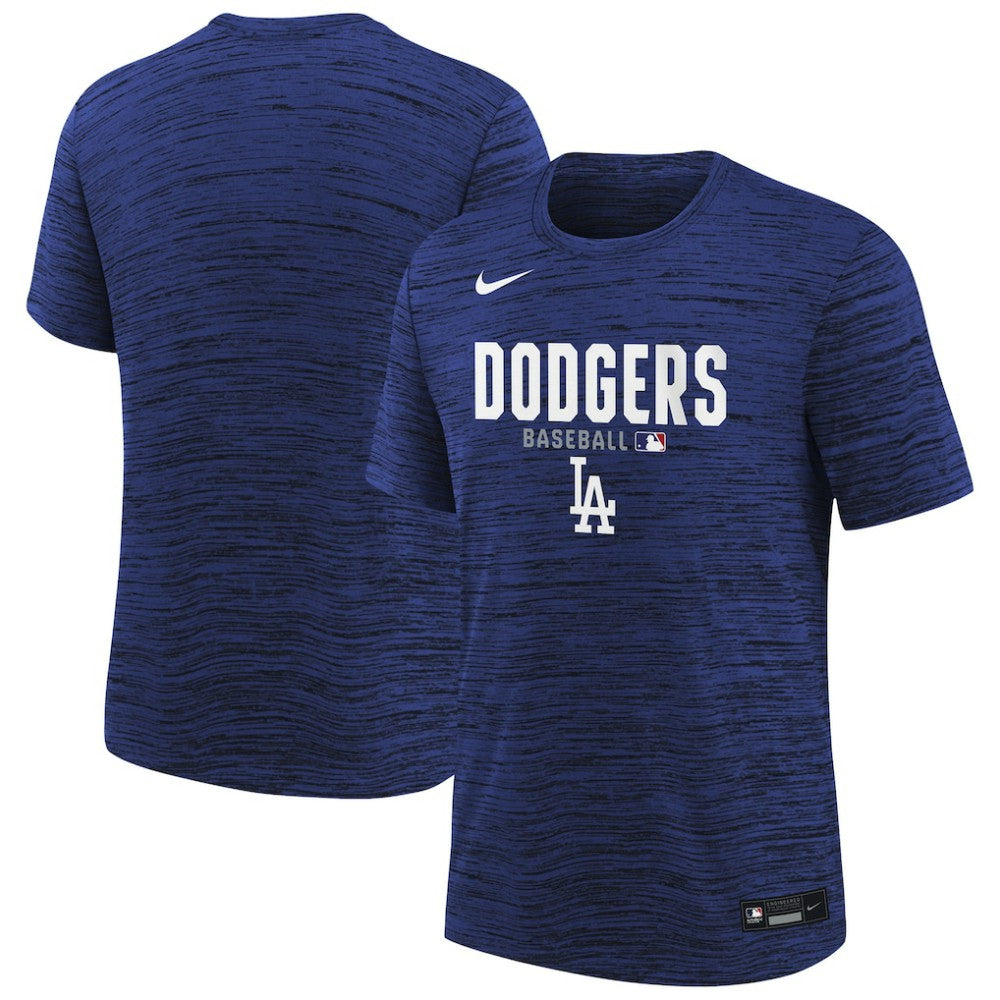 Los Angeles Dodgers Nike Youth Authentic Collection Velocity Dri-FIT T-Shirt On Sale