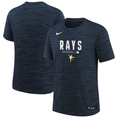 Tampa Bay Rays Nike Youth Authentic Collection Velocity Dri-FIT T-Shirt Sale