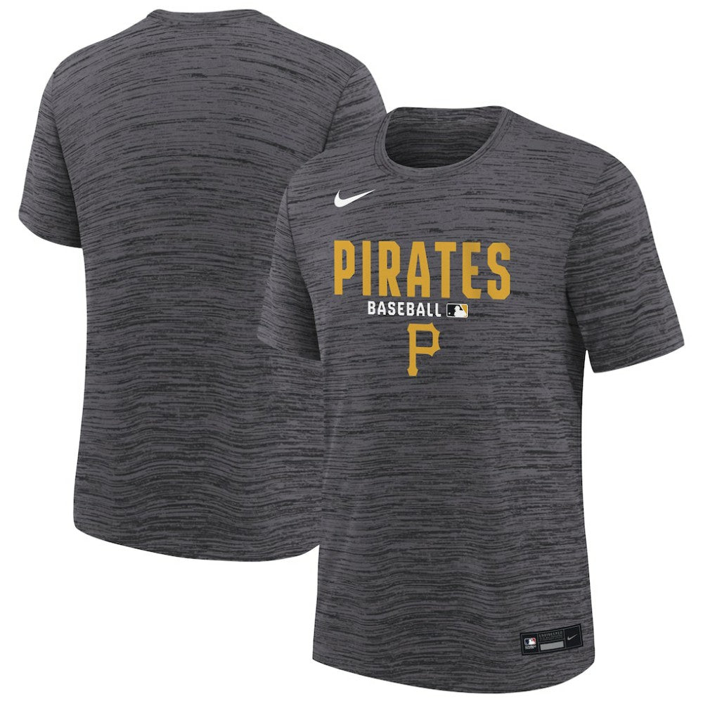 Pittsburgh Pirates Nike Youth Authentic Collection Velocity Dri-FIT T-Shirt Clearance