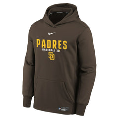 San Diego Padres Nike Youth Authentic Collection Therma-FIT Hoodie Near Me