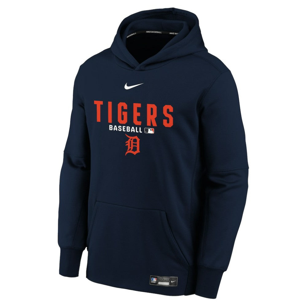 Detroit Tigers Nike Youth Authentic Collection Therma-FIT Hoodie Online