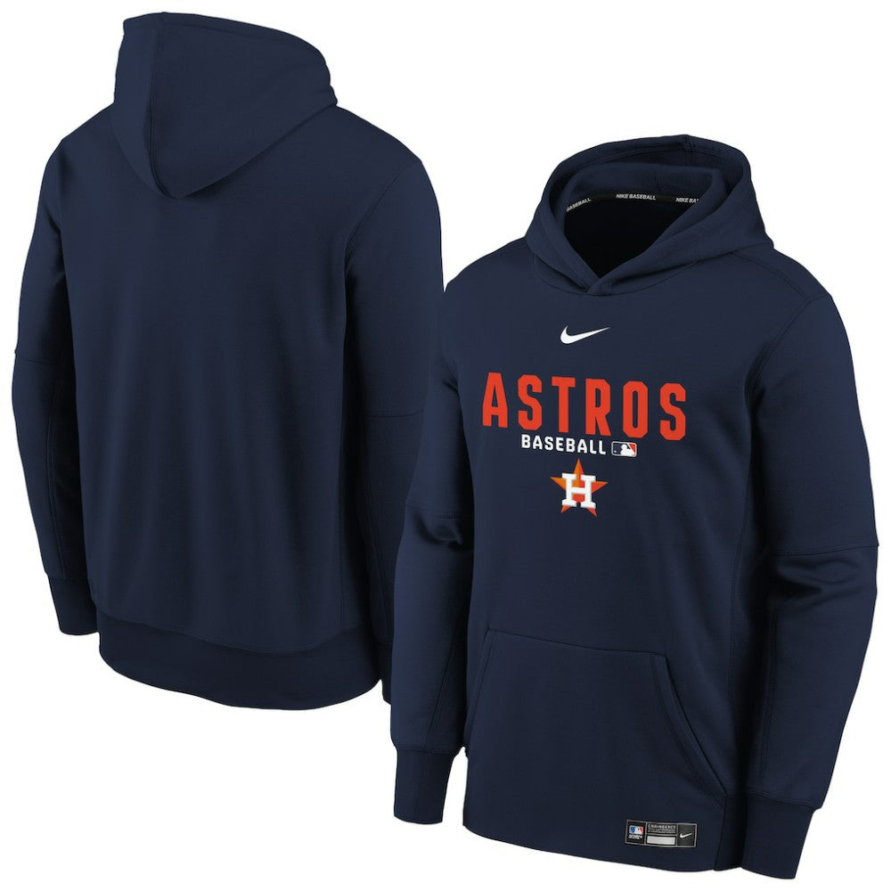 Houston Astros Nike Youth Authentic Collection Therma-FIT Hoodie discount