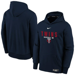 Minnesota Twins Nike Youth Authentic Collection Therma-FIT Hoodie Online