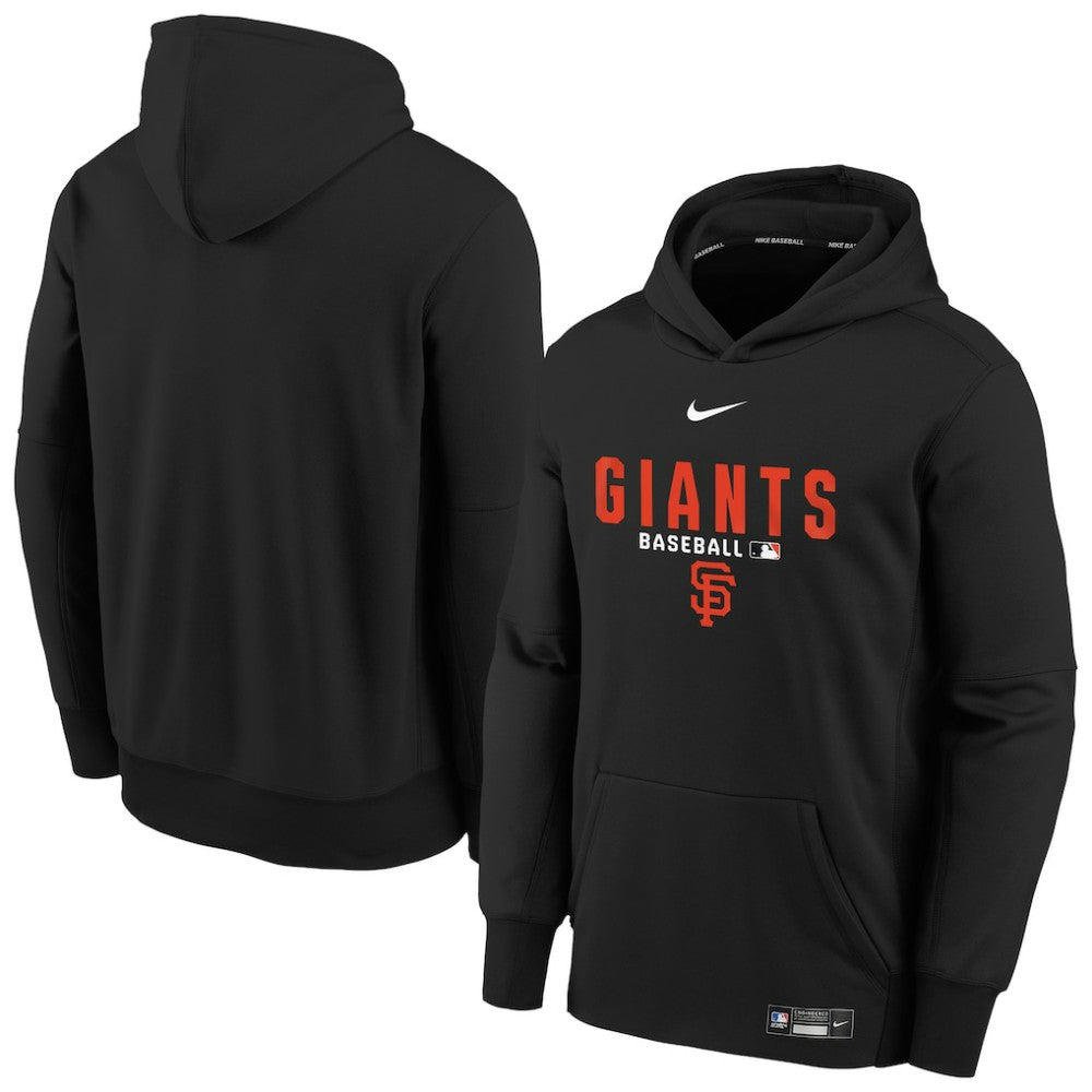 San Francisco Giants Nike Youth Authentic Collection Therma-FIT Hoodie On Sale