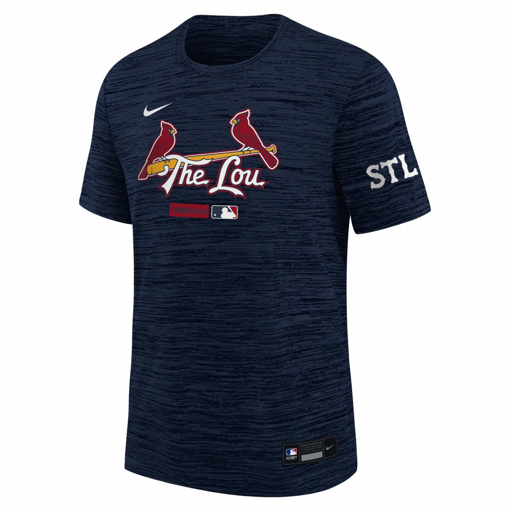 St. Louis Cardinals Nike Youth City Connect Authentic Collection Velocity Dri-FIT T-Shirt Online