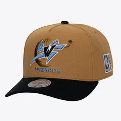 Mitchell & Ness - Washington Wizards Hardwood Classics Legendary Away Pro-Pinch Adjustable Hat - Gold